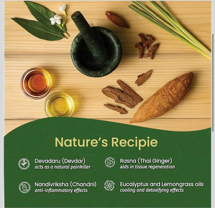 Smoke Pain Relief and Massage Oil